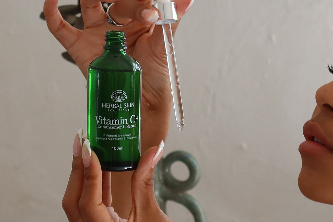 Beyond the Benchmark. Why Herbal Skin Solutions Vitamin C+ Enhancement Serum Is The Platinum Standard