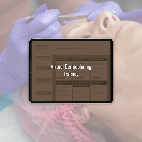 Virtual Dermaplaning Training