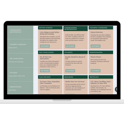 Virtual CIT / Micro-Needling + Nano-Infusion Training Certification